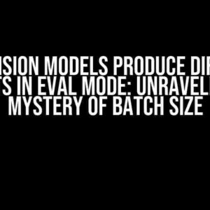 Torchvision Models Produce Different Outputs in Eval Mode: Unraveling the Mystery of Batch Size